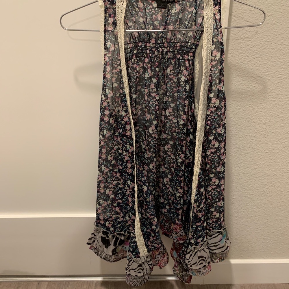 Forever 21 floral vest